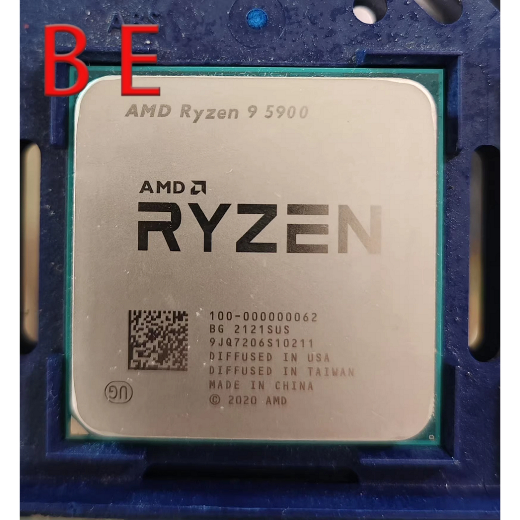 Ryzen 9 5900 R9-5900 AM4 โปรเซสเซอร์ CPU 12Core 3.0GHz 24Thr 65W เดสก์ท็อป 64MB
