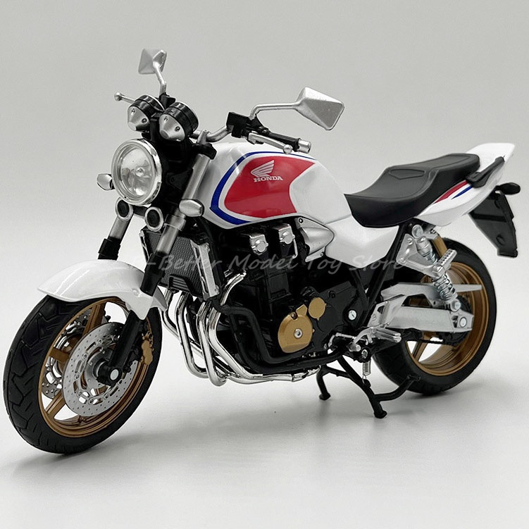 Automaxx 1:12 Diecast รถจักรยานยนต์ของเล่น Honda CB1300SF Street Bike Miniature Replica