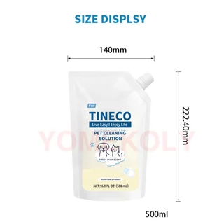 สําหรับน้ํายาทําความสะอาดพื้นกําจัดกลิ่น Tineco 2-Pack (500ml2) | สูตรที่เป็นมิตรต่อสัตว์เลี้ยงเหมาะกับ iFlotter/ Floor One S3/S5/S6/S9 Series