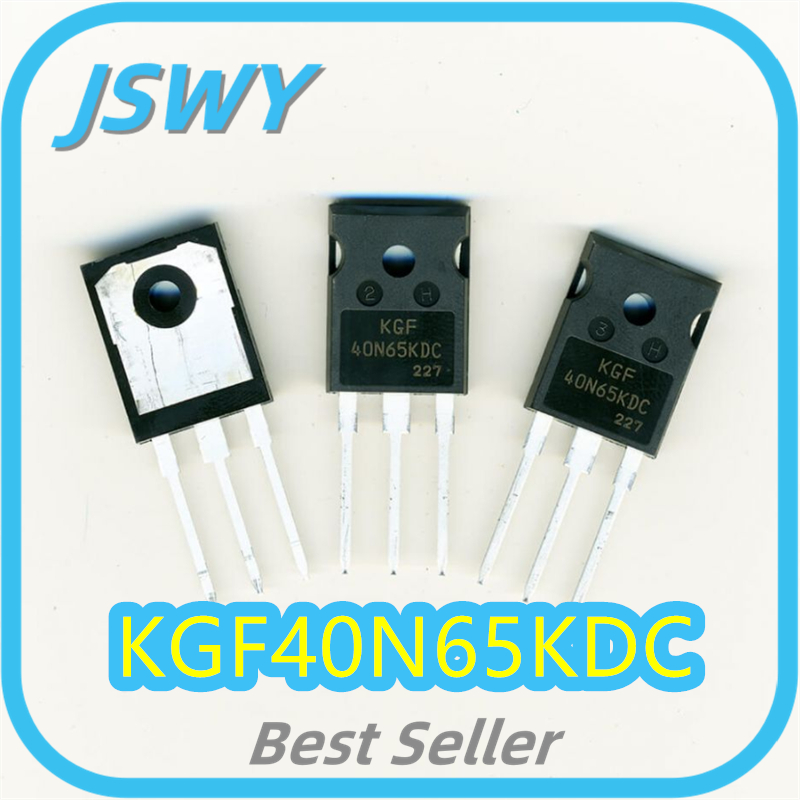 (5/25 ชิ้น) KGF40N65KDC 40N65KDC IGBT ทรานซิสเตอร์ 650V 80A TO-247 เดิม