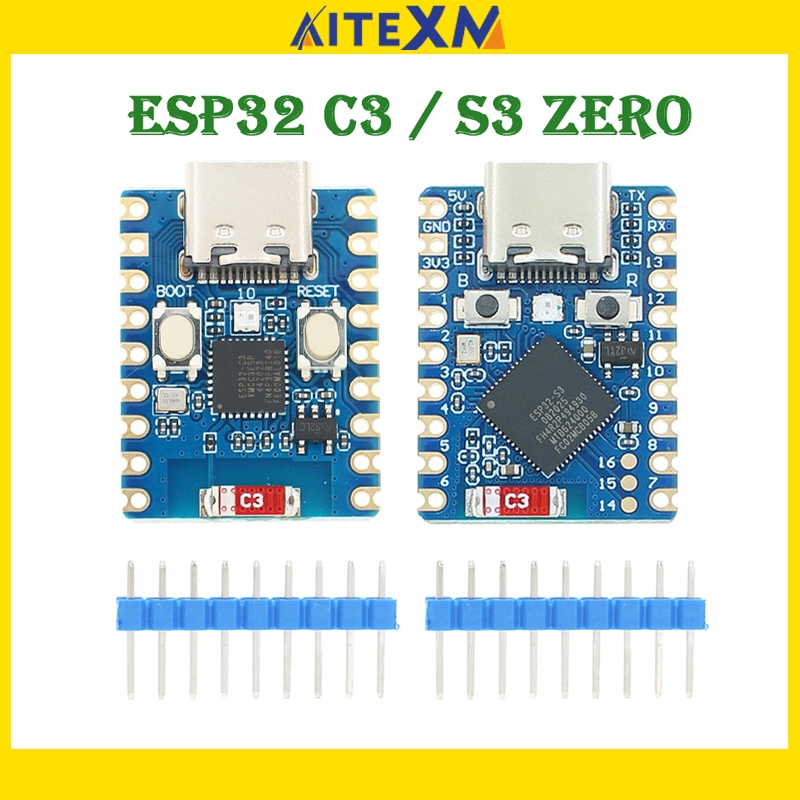 โมดูลบอร์ดไมโครคอนโทรลเลอร์ ESP32-S3 zero/ESP32-C3 zero ESP32 รองรับ WIFI บลูทูธ