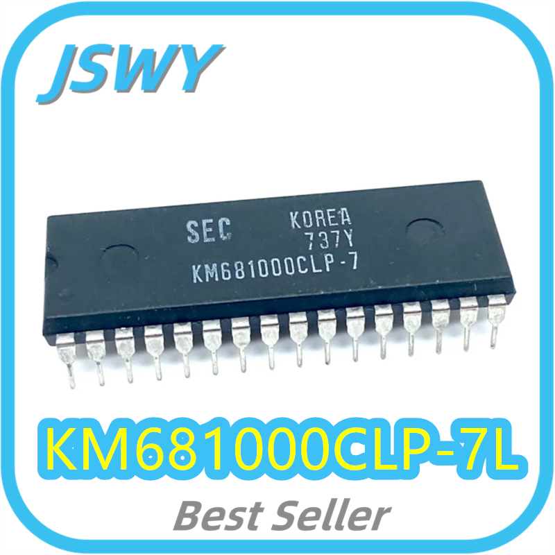 (5/25ชิ้น) กม681000CLP-7L KM681000หน่วยความจํา CLP SRAM 128Kx8 70ns DIP-32 ของแท้