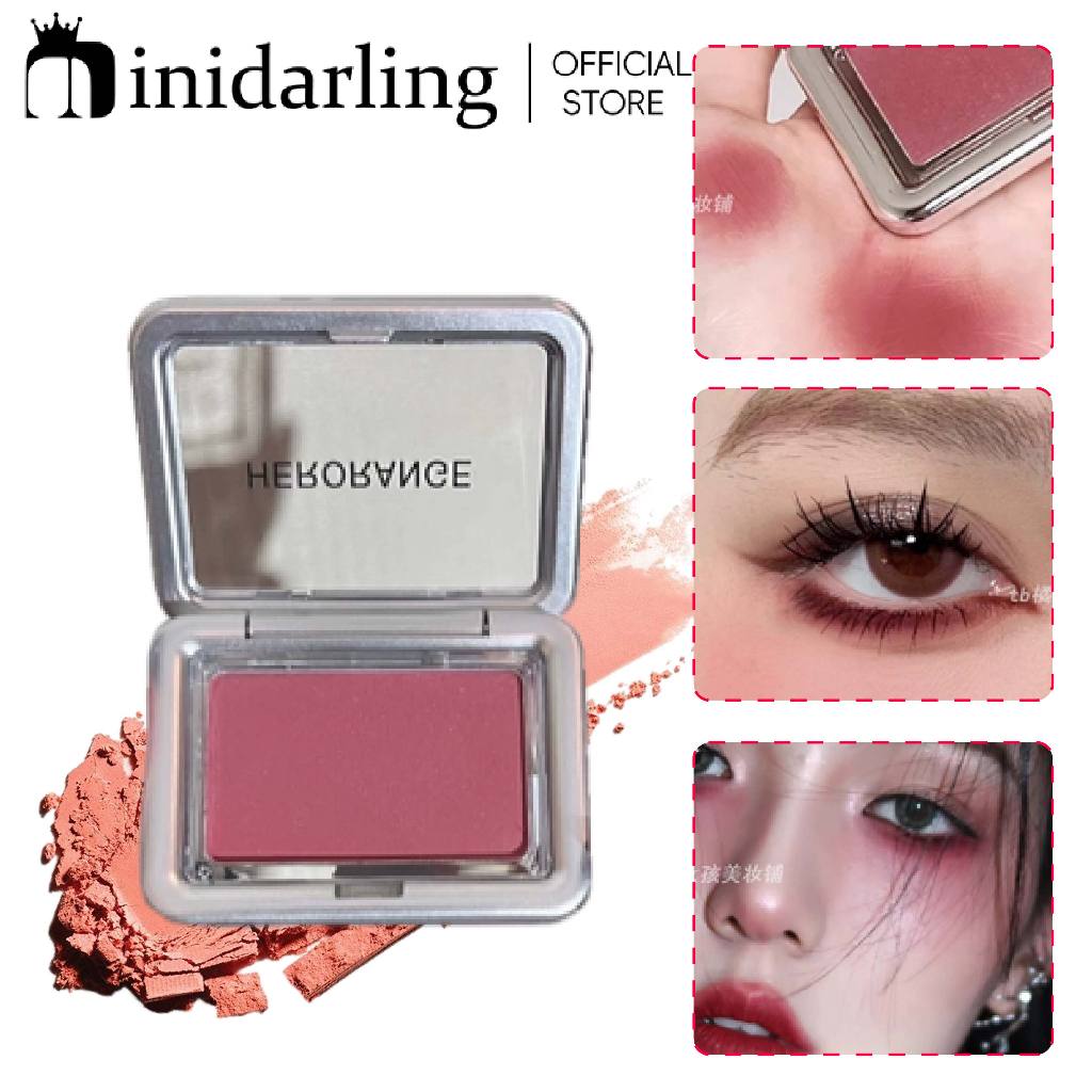 Herorange บลัชออน เนื้อแมตต์ กํามะหยี่ ควบคุมความมัน กันน้ํา