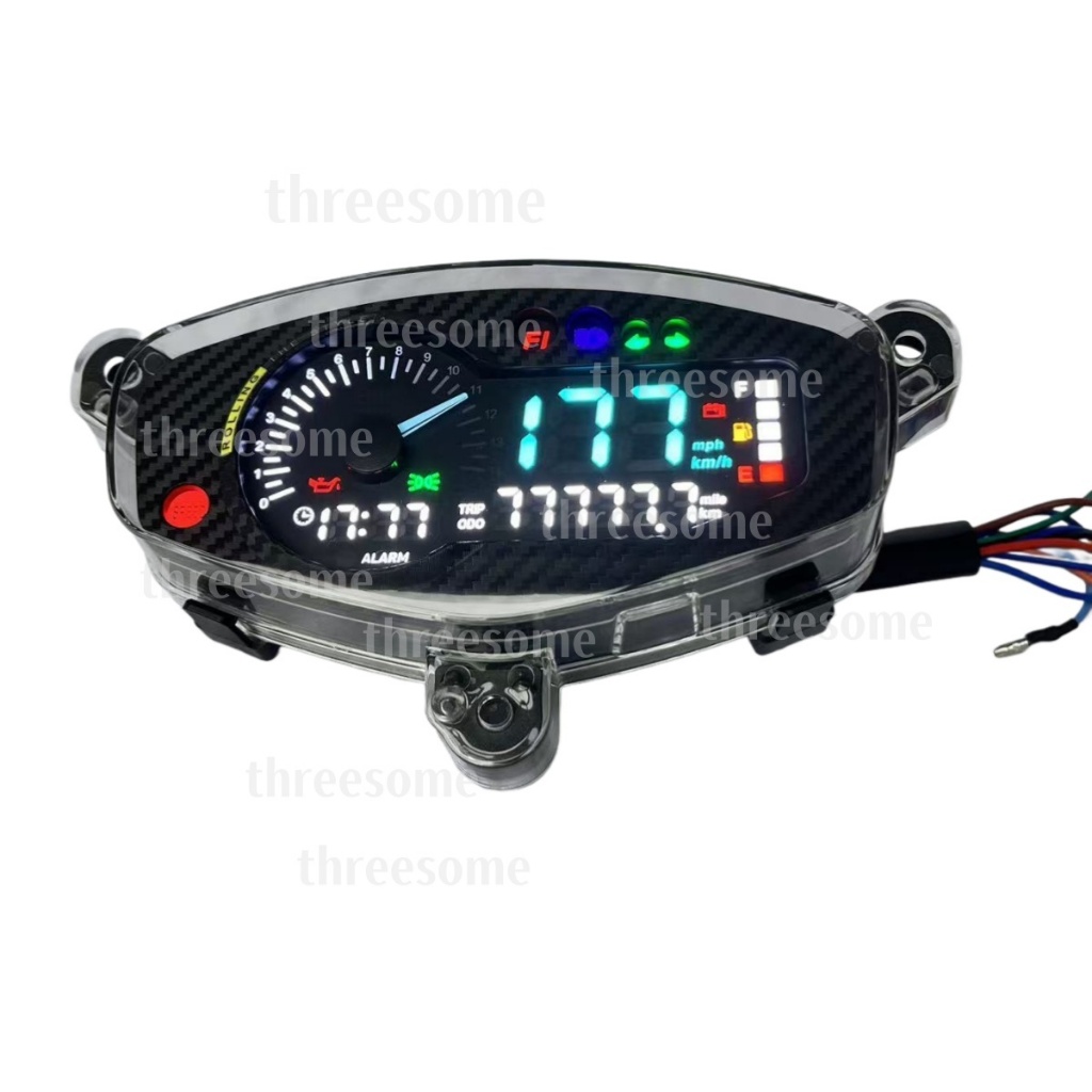 เครื่องวัดดิจิตอลสําหรับ Suzuki แอดเดรส V125 V125G V 125 G CF46A K5 K6 K7 Multi-functional Speedomet