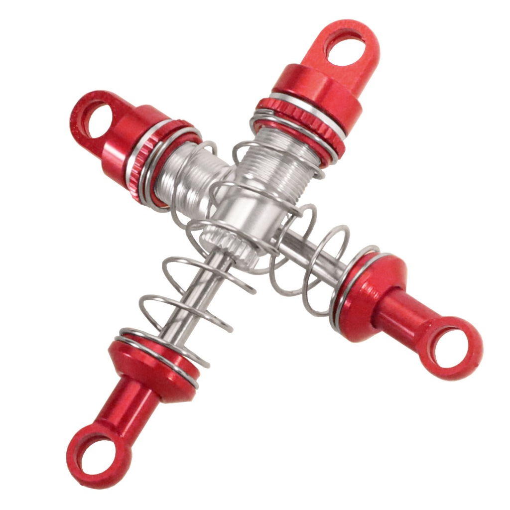 2 PCS StarshipRC โลหะโช้คอัพไฮดรอลิก MN รุ่น 1/12 MN78 MN82 MN82PRO MN82S MN82T MN168 MN99S V2 MN98 