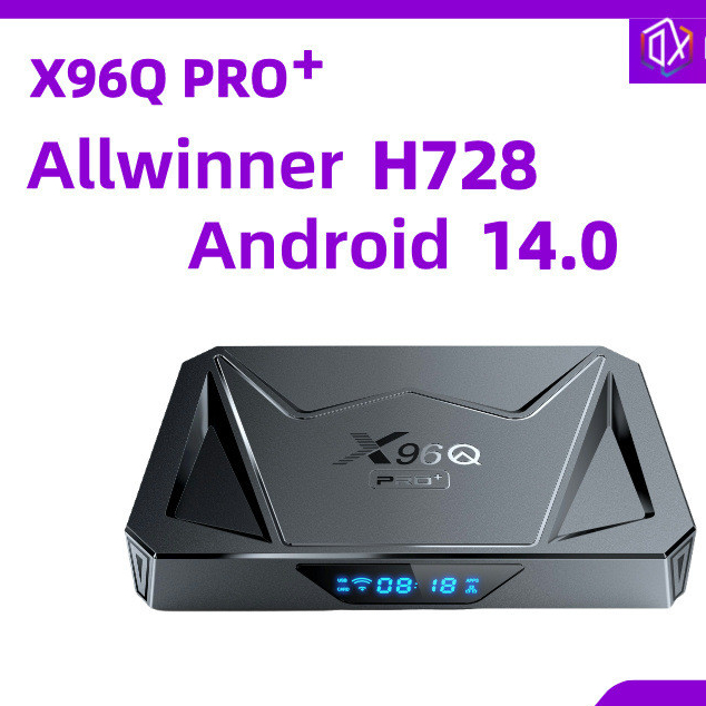 X96Q PRO+Quanzhi H728 Gigabit Network TV Top box Android 14 Media Player กล่องทีวี