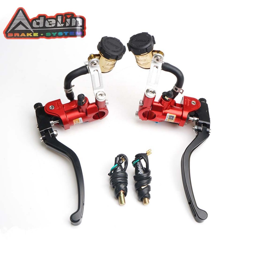 Adelin PX7 17.5/19 มม.ลูกสูบ Moto Perch คลัทช์เบรครถจักรยานยนต์เบรค Master กระบอกปั๊ม 7/8 "22 สําหรั