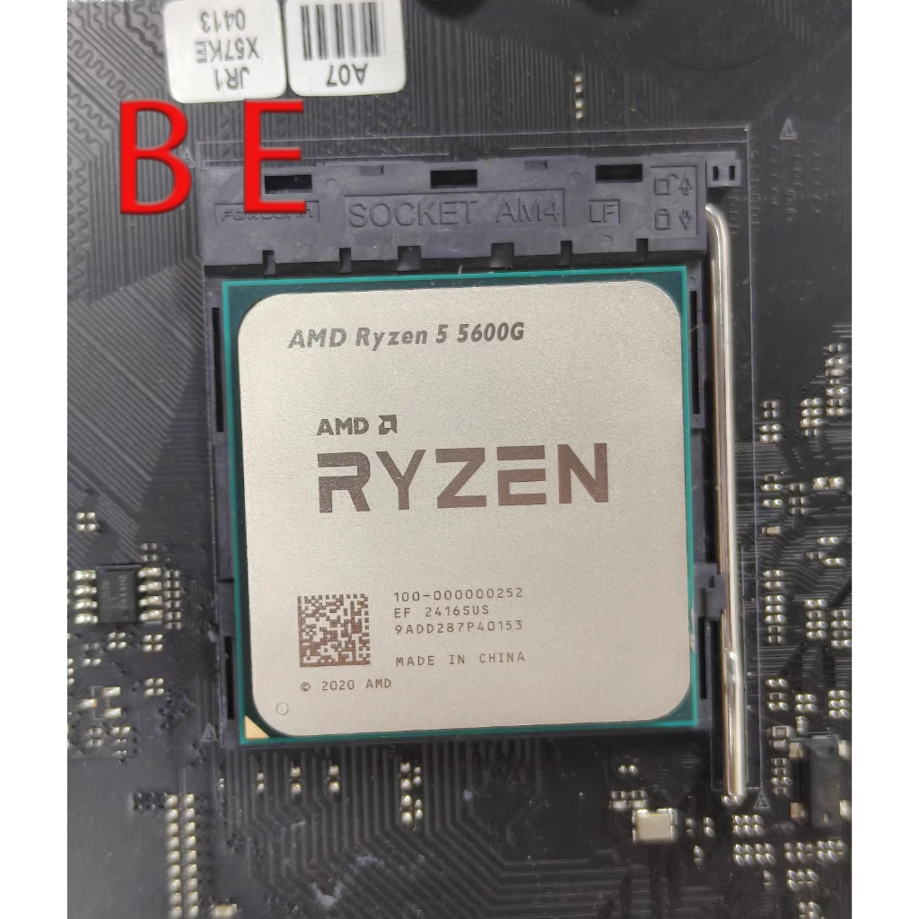 Ryzen 5 5600G ซ็อกเก็ต AM4 โปรเซสเซอร์ CPU R5 5600G เดสก์ท็อป 3.9GHZ 6Core 16MB