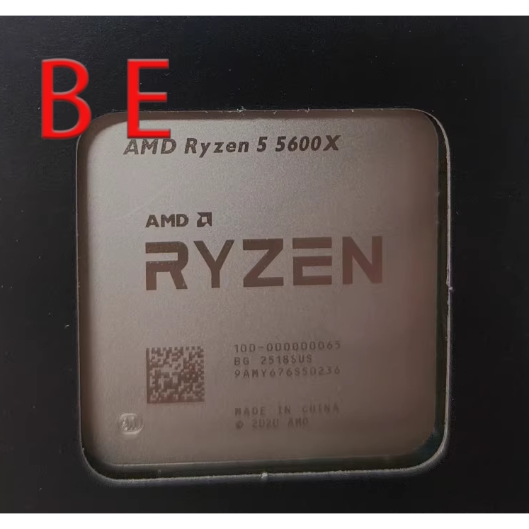 Ryzen 5 5600X AM4 โปรเซสเซอร์ CPU R5 5600X 6Core 3.7GHz 12T 65W เดสก์ท็อป 32MB
