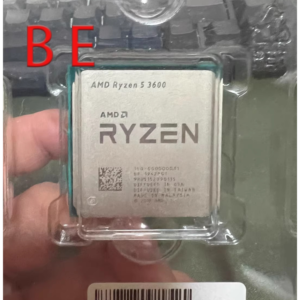 Ryzen 5 3600 AM4 โปรเซสเซอร์ CPU R5 3600 3.6GHz 6Core Twelve-Thread 32M