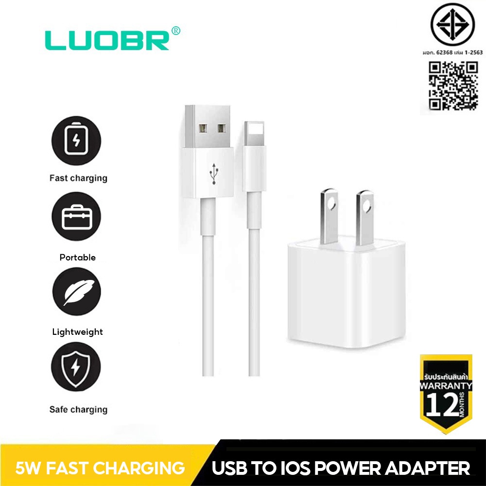 Hot2025 หัวชาร์จ5V-1A 5W หัวชาร์จโทรศัพท์มือถือ หัวชาร์จบ้าน หัวชาร์จUSB MINI Adaptor