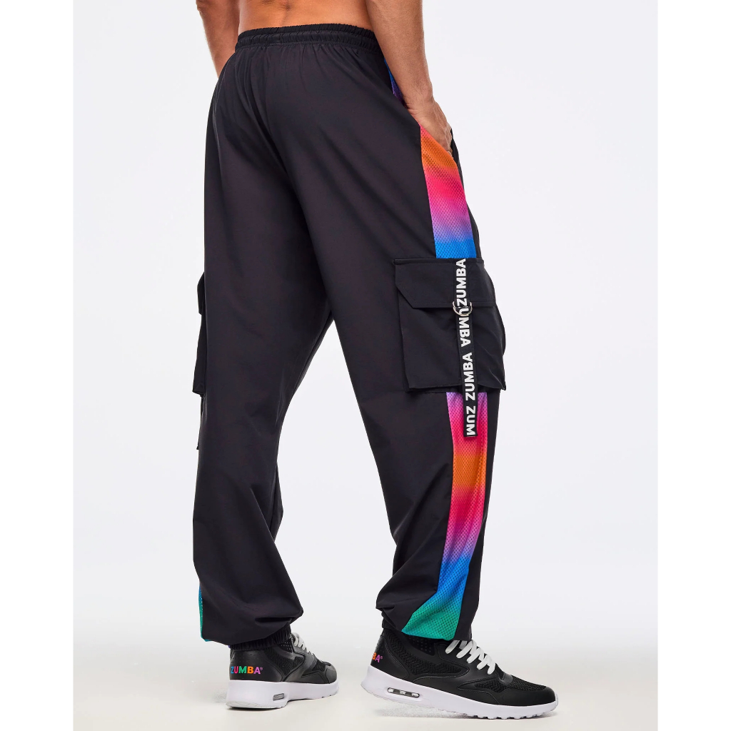 Zumba Wear New Available Zumba Libre Mens Slouch Cargo Pants Z1B00 0082 - รูปที่ 3