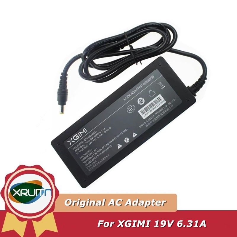 ซีพีเอสเดิม135190631 19V 6.3A 6.31A 120W AC DC Adapter Charger สําหรับ XGIMI Z8X XJ03Q Z6X Pro z7x Z