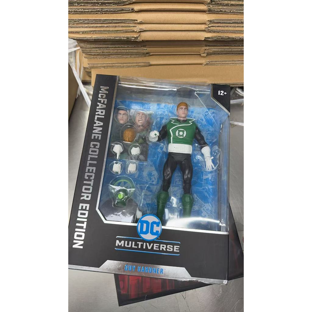 (กล่องชํารุด) McFarlane DC Collectors Guy Garder Green Lantern Regular Edition แอ็คชั่นฟิกเกอร์ขนาด 