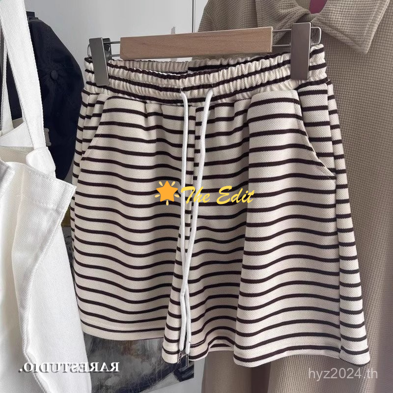 🌟พร้อมส่ง🌟กางเกงขาสั้นสำหรับคนอ้วนและขากว้าง ใส่สบายในฤดูร้อน