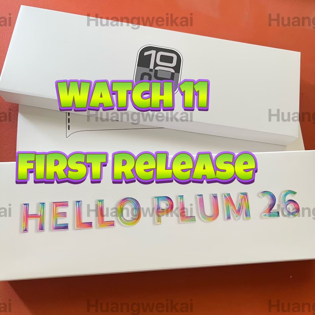 นาฬิกา 11 Amoled 2026 H26 pro+ TOP HELLO PLUM smart watch NFC 46mm sports smart watch สร้อยข้อมือชาร