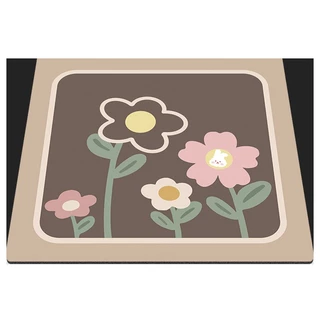 60X60CM ตู้เย็น ผ้าคลุมกันฝุ่น แผ่นดูดซับ ดินเบา ผ้าคลุมโต๊ะข้างเตียง สไตล์นอร์ดิก กันฝุ่น กันน้ํา แดด และทนทาน ผ้าคลุมตู้เย็น