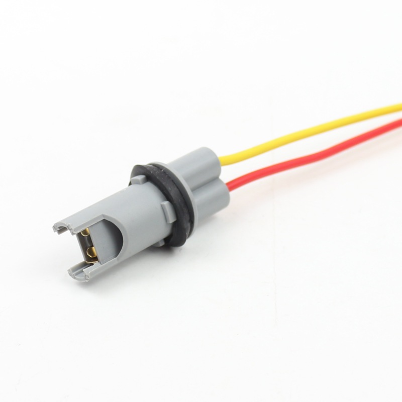 10PCS รถ t10 w5w ซ็อกเก็ตหลอดไฟปลั๊กสายไฟ conector ยาวสายไฟอัตโนมัติ t10 ปลั๊ก