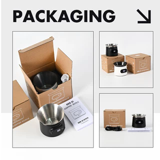 เครื่องชั่งกาแฟ ESP ถ้วยเอสเพรสโซ่ 2-in-1 Joinout Dosing cup เครื่องชั่งอิเล็กทรอนิกส์ coffee scale