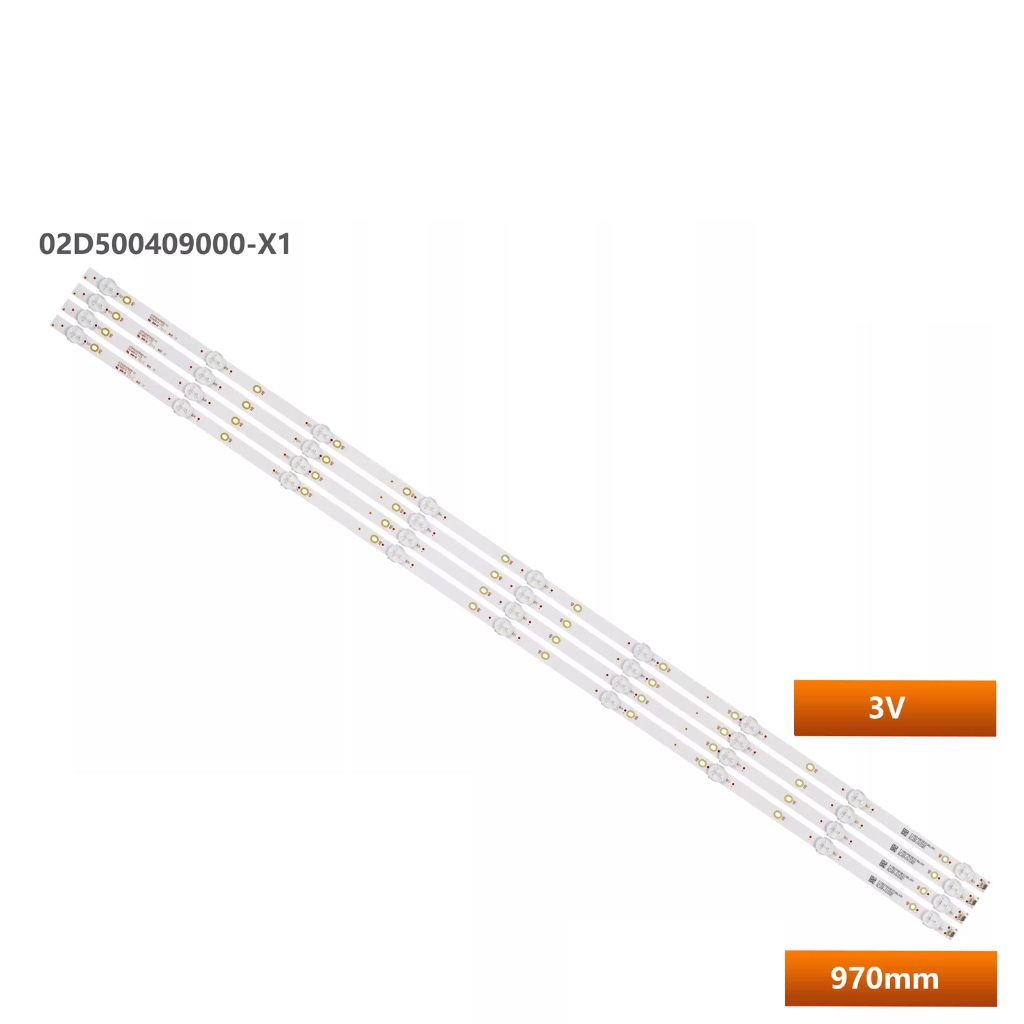 8 ชิ้น = 4 ชุด led Backlight Strip สําหรับ 50PUT6103S/98 Strip Light CEJJ-LB500Z-9S1P-M30-H-1 Backli