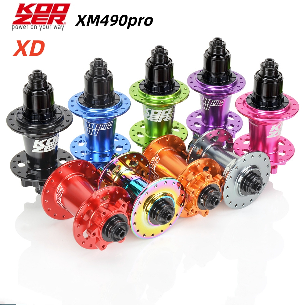 ดุมจักรยาน Koozer XM490pro XD สำหรับจักรยาน MTB ขนาด 5x100, 5x135, 15x100, และ 12x142 มม.