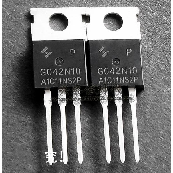 5pcs Original HYG042N10NS1P G042N10 TO-220 Field effect ท่อ N ช่อง