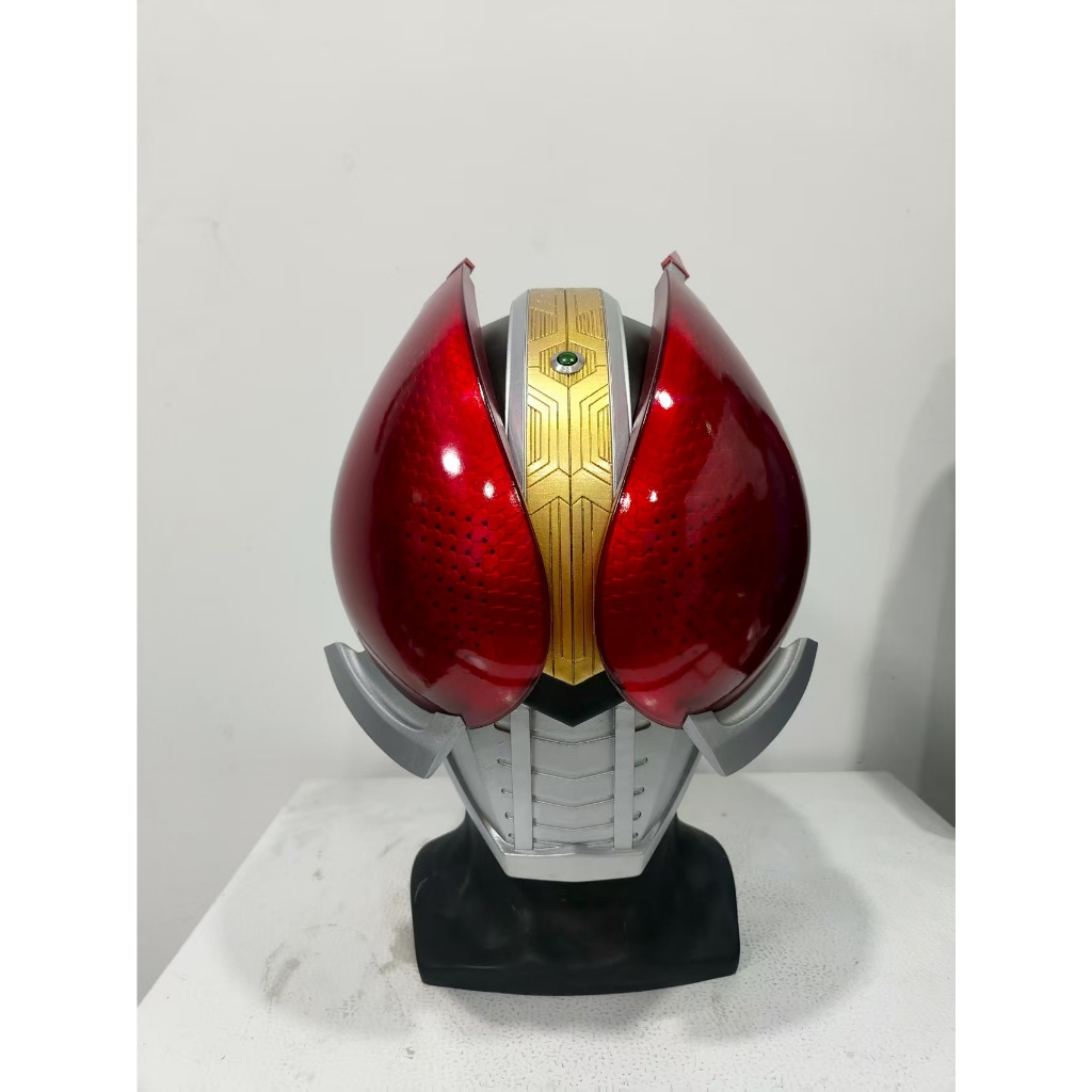 Kamenrider den-o kamenrider kamenrider den-o หน้ากากหมวกกันน็อคผลิตภัณฑ์สําเร็จรูป 1: 1 สามารถใส่คอส