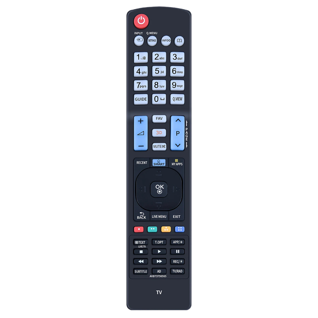 ลูกชาย73756565 รีโมทคอนโทรลสําหรับ LG สมาร์ททีวี 42LB650V 50LB650V 60LB650V