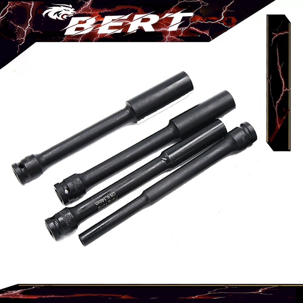 BERT🇹🇭｜ลูกบล็อกยาว ลูกบล็อกลม บล็อกไฟฟ้า บล็อก ข้อต่อ ซ็อกเก็ตผลกระทบลึก 8-19 MM 1/2 นิ้วสำหรับซ่อมรถบ้าน