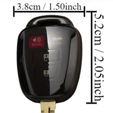 Toyota yaris/altis/vios/Commuter/ativ พวงกุญแจ Toyota car รูปที่ 3