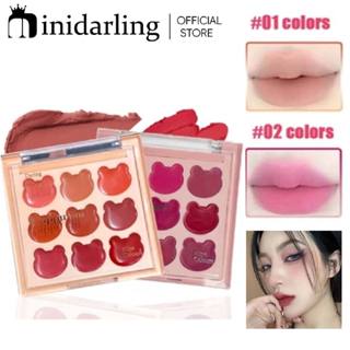 Cappuvini 9 สี Bear lip paste พาเลทจิตรกร ให้ความชุ่มชื้นและ…