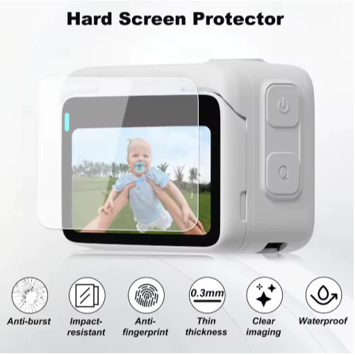 2PCS ฟิล์มกระจกนิรภัยสําหรับ Insta360 GO Ultra Screen Protector HD ฟิล์มป้องกัน Anti Scratch Action กล้องอุปกรณ์เสริม thumbnail 5