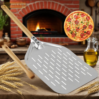 12 นิ้วพิซซ่า Peel อลูมิเนียมโลหะผสมพิซซ่าพลั่วจับ Non-Stick…