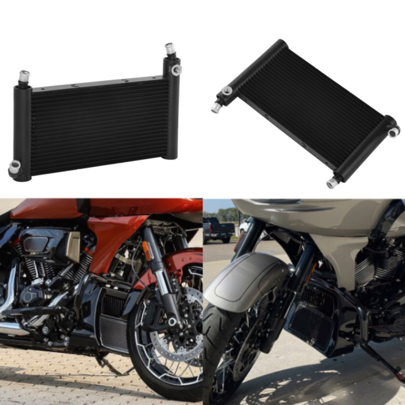 เหมาะสําหรับ Harley Gliding Avenue Gliding Road Dual Light Gliding 121CVO ST Oil Cooler พร้อมหม้อน้ํ
