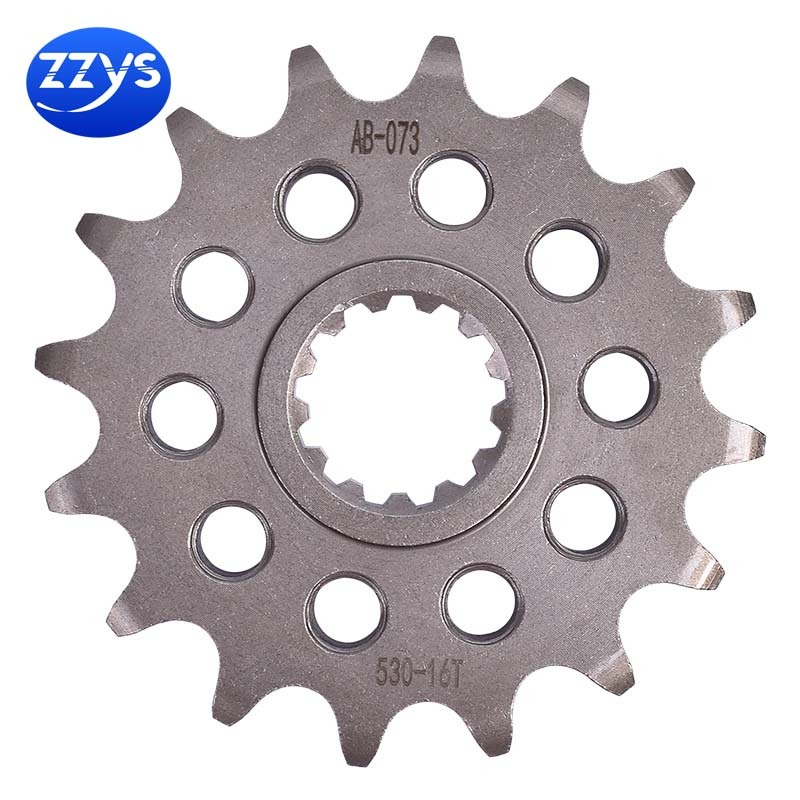 530-16T 20CrMnTi Carburized เหล็กปลอมด้านหน้าเครื่องยนต์เฟืองสําหรับ Yamaha YZF-R6 1999-2024 FZ6 YZF