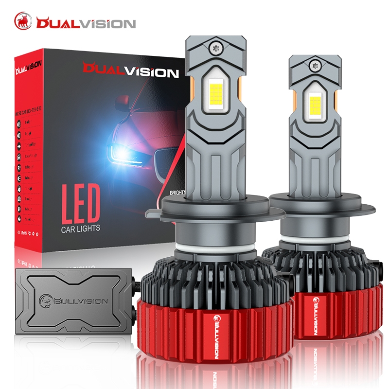 Bullvision G5 H7 LED 200W 20000LM ไฟหน้ารถหลอดไฟ Canbus CSP H4 H11 H8 H9 H1 HB3 9005 9006 HB4 9012 H