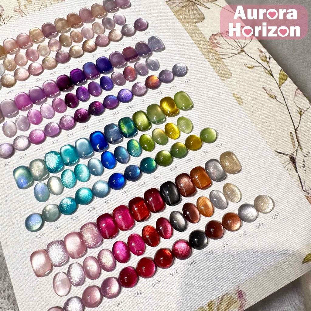 【พร้อมส่งในกรุงเทพฯ】สีเจล ยกเซต  50 สี ✨ สีเจลแคทอายเนื้อซาติน + สีเจลแคทอายลูกแก้ว ติดทนนาน แถมฟรีชาร์ทสี Cat Eye 50 สี (ทามาให้แล้ว พร้อมใช้งาน)  เงางามประกายหรูหรา เหมาะสำหรับร้านทำเล็บมืออาชีพและใช้ส่วนตัว - รูปที่ 2