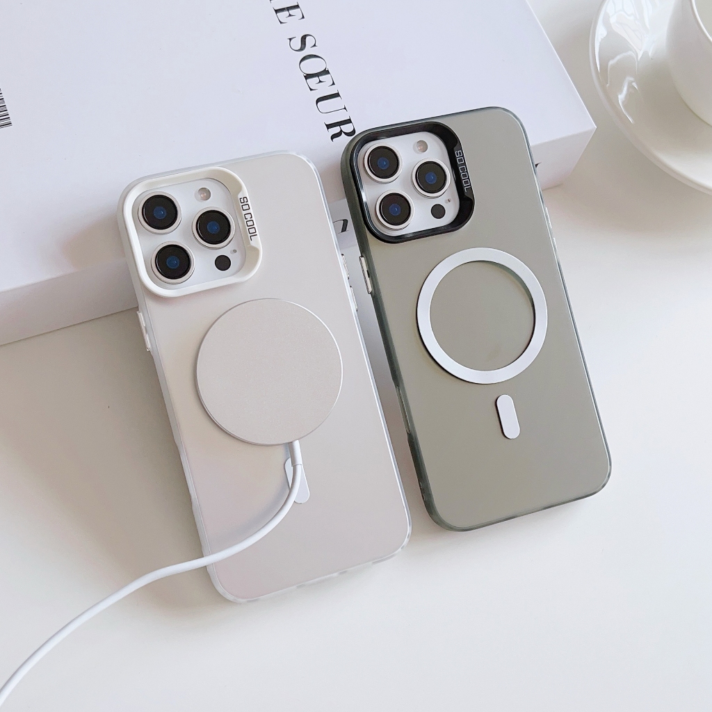 เคสแม่เหล็กสําหรับiPhone 17 Air 12 11 Pro XS Max XR X 7 8 6 6S Plus SE 2 Hard IMDเคสโทรศัพท์