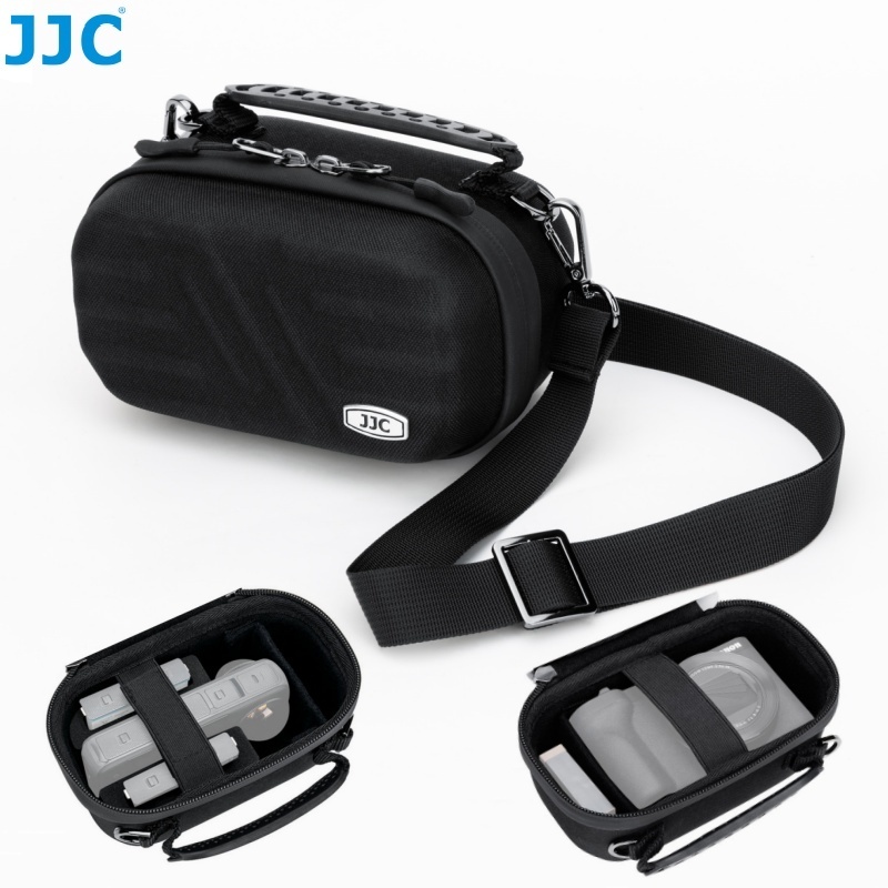 JJC Camera Bag Case กระเป๋าคาดอก คาดเอว แบบแข็ง สําหรับกล้อง Fujifilm X Half DJI 360 Pocket 3 Sony Z