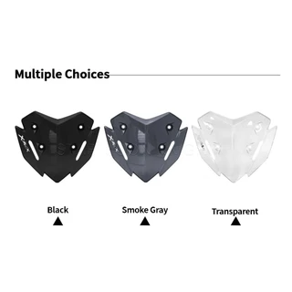 รถจักรยานยนต์กีฬาVisorกระจกกระจกWind Shield Deflectorหน้าจอสําหรับYAMAHA XMAX125 XMAX2