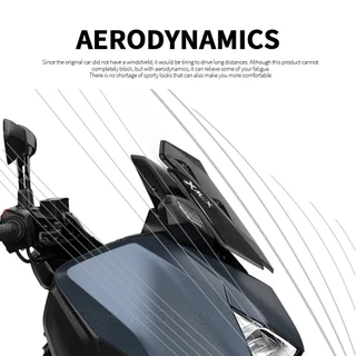 รถจักรยานยนต์กีฬาVisorกระจกกระจกWind Shield Deflectorหน้าจอสําหรับYAMAHA XMAX125 XMAX2