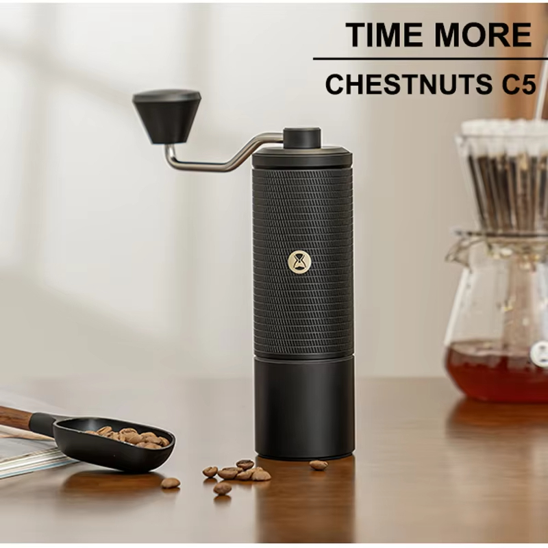 TIMEMORE Chestnut C5/C5ESP แบบพกพาเครื่องบดกาแฟมือเอสเปรสโซเครื่องบด S2C 42 มม.เสี้ยนภายใน Higher บด