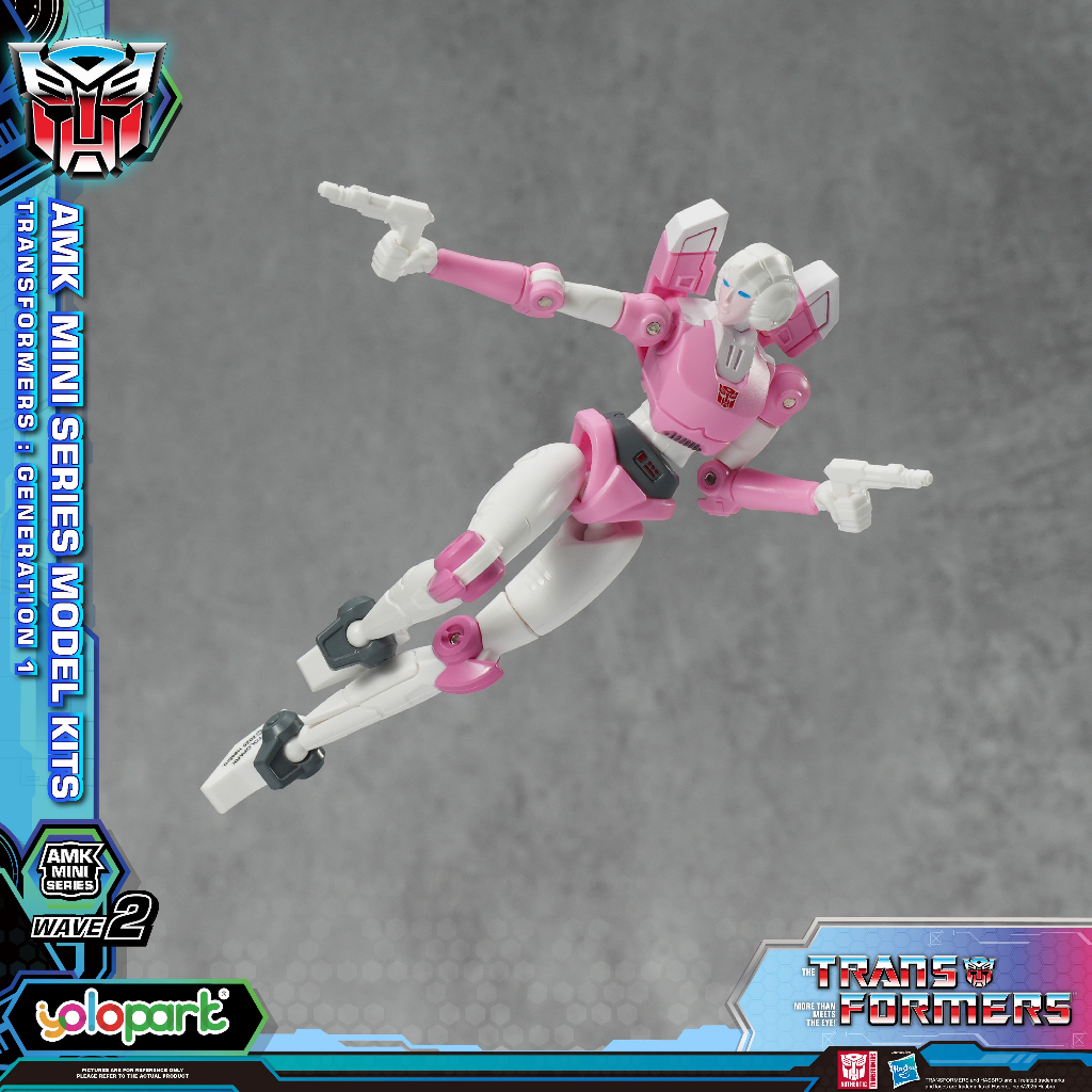 TRANSFORMERS GENERATION ONE: AMK MINI Series (WAVE 2) Model Kit - Arcee