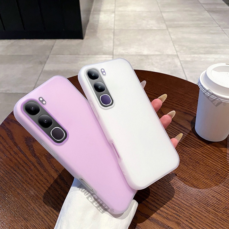 แฟชั่นสําหรับVivo Y04 Y04S Y29 Y29S Y19S Pro Y29T T4X T4R Jellyปลอกใส่โทรศัพท์สองชั้นการ์ดInterlayer