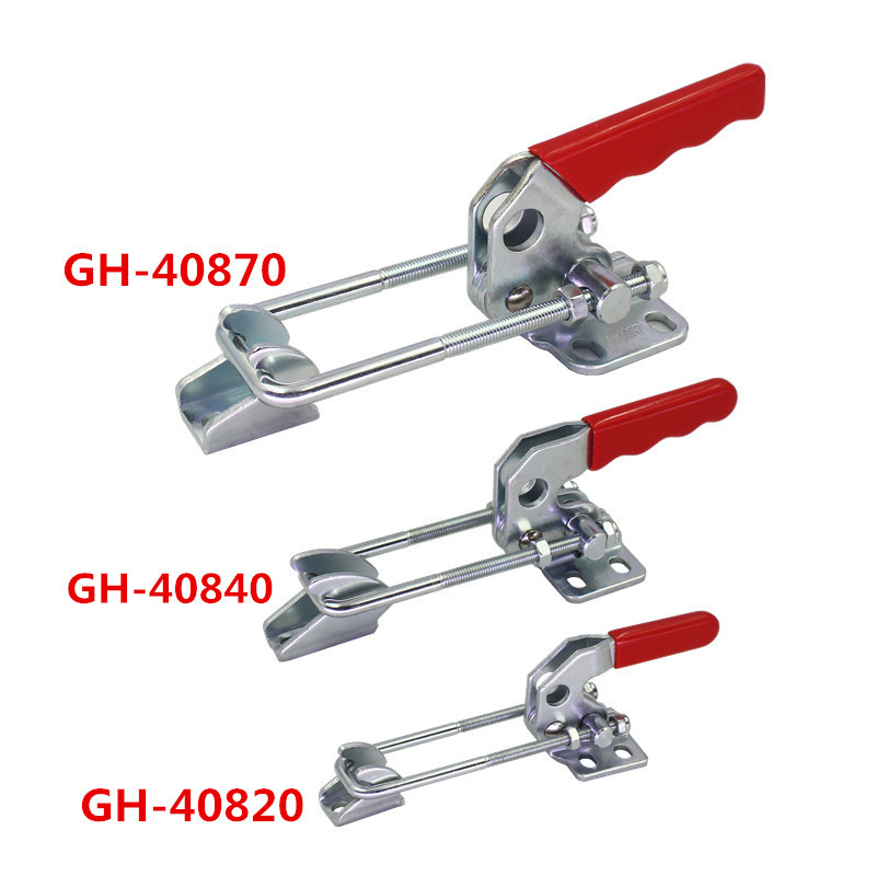 GH-40820 GH-40840 GH-40870 Latch-Action Toggle Clamp Quick Release U Bolt Self-lock Catch คลิปสลับ C