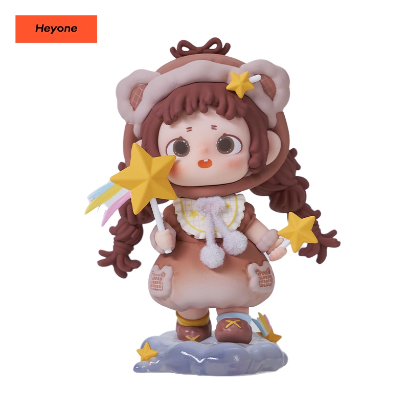 Heyone FurFur-Glimmer City Under Night Sky Series Mystery Box กล่องตาบอด Action รูปน่ารักของขวัญ