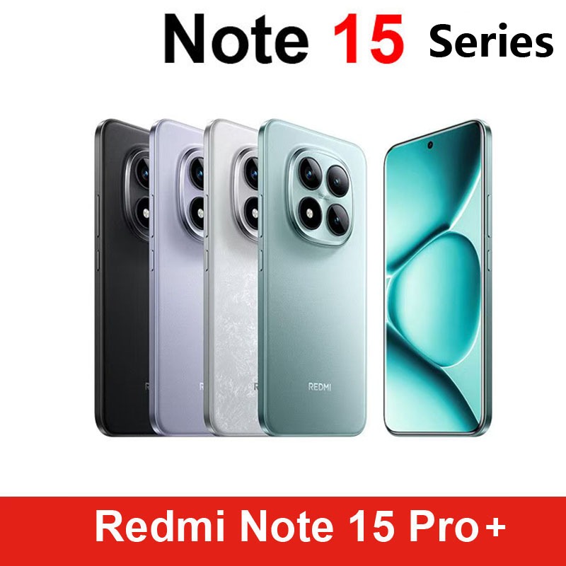 Brand New Xiaomi Redmi Note 15 Pro+ plus 5G Smartphone Snapdragon 7s Gen 4 / Redmi Note 15 Pro Dimen