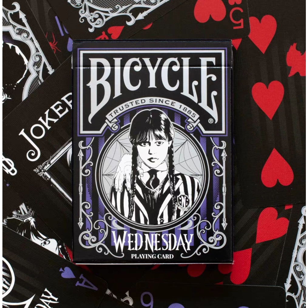 【BICYCLE】Wednesday by Bicycle card ไพ่วันพุธ magic cardistry deck