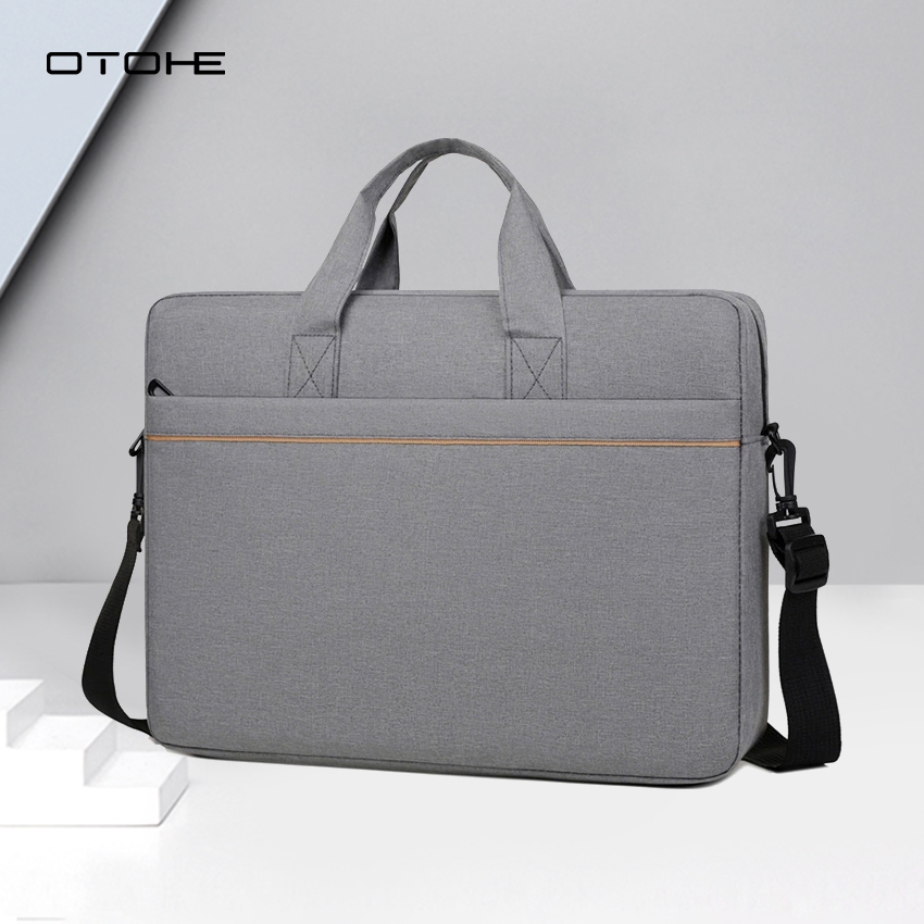 OTOHE กระเป๋าโน๊ตบุ๊ค 16 นิ้วโน๊ตบุ๊คข้ามร่างกายกระเป๋ากันน้ําธุรกิจกระเป๋าแล็ปท็อปสําหรับนักศึกษาวิทยาลัย