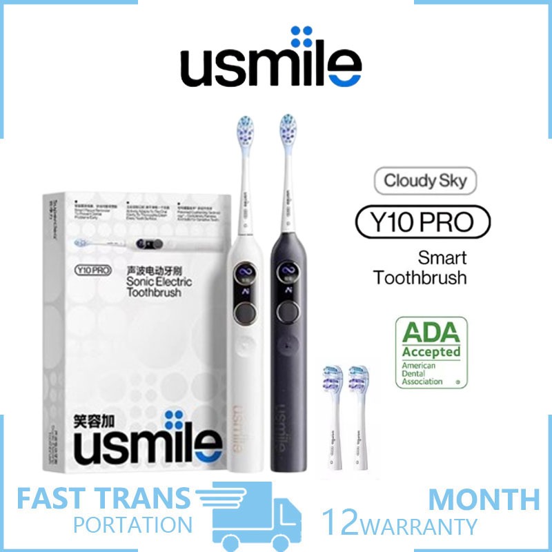 Usmile Y10 PRO electric toothbrush, fully automatic sonic soft bristled electric toothbrush